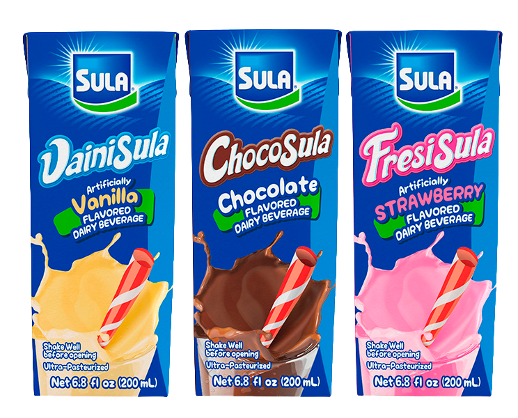 Malteadas vainilla, chocolate y fresa 200 ml